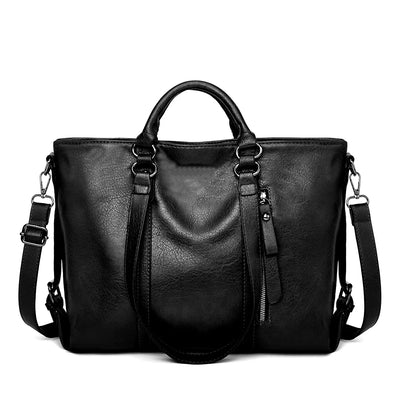 Signe™ | 大容量レザーショルダーバッグ