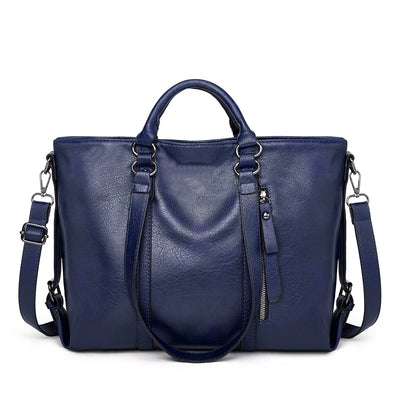 Signe™ | 大容量レザーショルダーバッグ