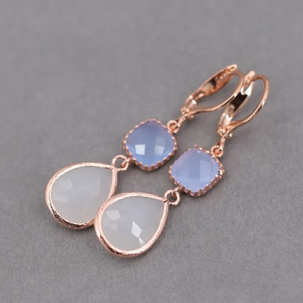 Pendientes de Piedra Lunar
