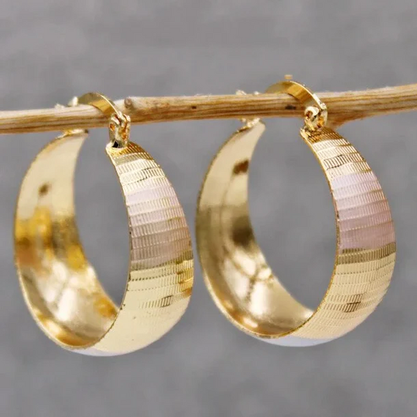 Pendientes Vintage Luxe Dorados