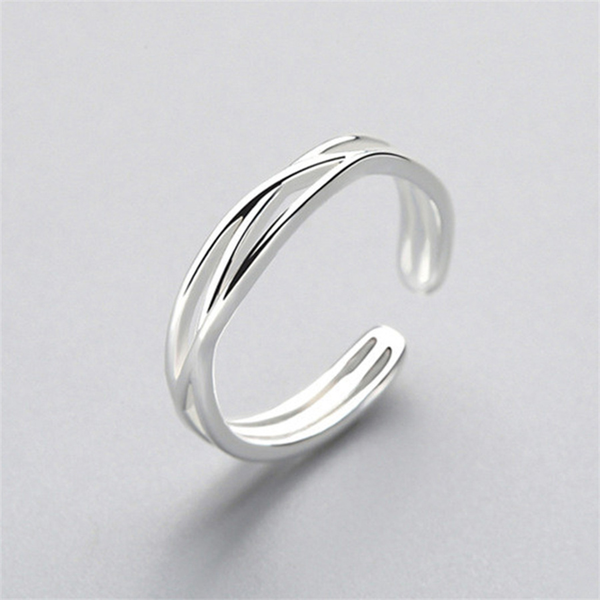 Anillo Vintage Multicross de Plata