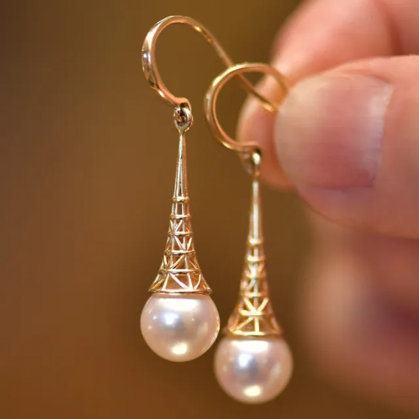 Pendientes Vintage Parel en Oro