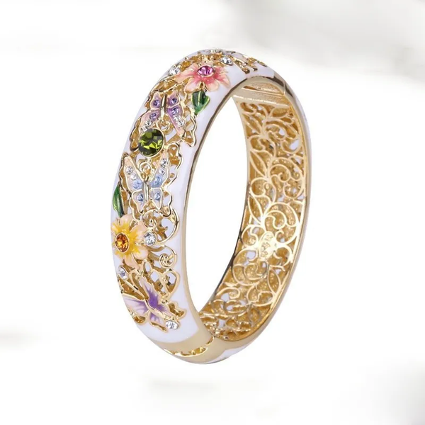 Anillo de Oro Vintage Natuur