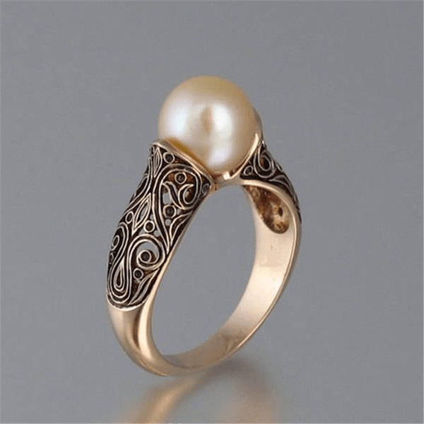 Anillo de Oro Vintage Parels